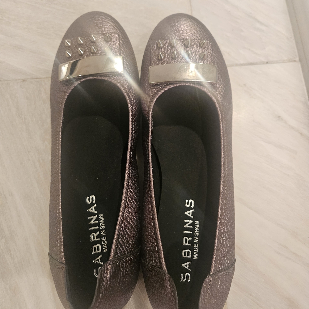 Metallic Gray Women's Shoes